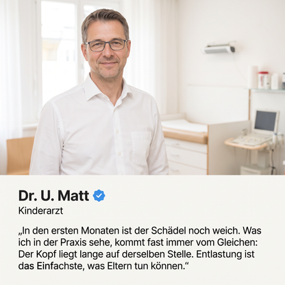 Baby Frey™ Lagerungskissen gegen Kopfverformung